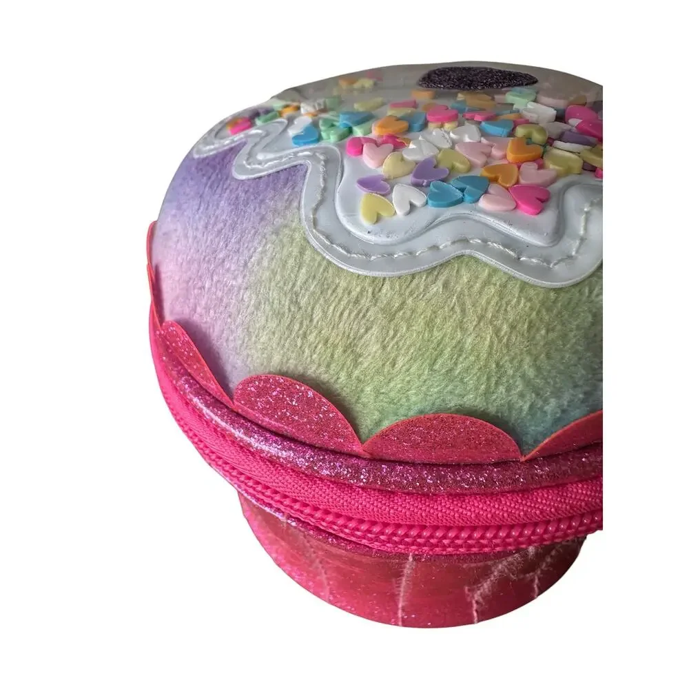 Claire's Club Pink Cupcake Crossbody Bag, Toddler Size OS